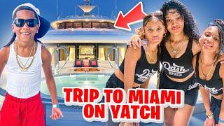 KIDS GET REWARDED WITH A TRIP TO MIAMI ON A YATCH  KD Da Kid