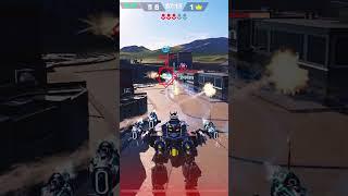 Gothic mars robot with new Chione rockets weapons gameplay war robots update 10.0 #warrobots #shorts
