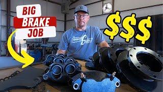 How To Replace Hydraulic Disc Brakes On 10K Trailer Axle