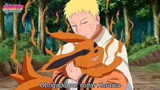 Naruto Finalmente trás Kurama de volta ao Descobrir que existe Chakra selado na Vila - Boruto