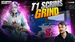 ASSULTER POV  SCRIMS AND TOURNAMENT LIVE POV  T1 LOBBY GRIND #BGMI #TOURNAMENT#pov #bgmilive #bgis