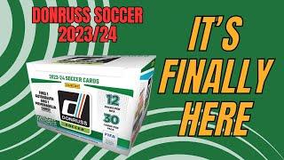 Finally got my hands on it - Donruss Soccer 2023-24 Hobby Box Opening and Thoughts