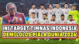 MASIH PUNYA 4 LAGA KANDANG DI KUALIFIKASI ZONA ASIA INI TARGET INDONESIA DEMI LOLOS KE PILDUN 2026