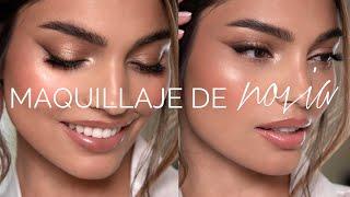 MAQUILLAJE DE NOVIA SOFISTICADO PARA PIELES MEDIAS  María Catalá