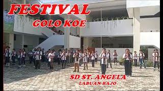 FESTIVAL GOLO KOE  2022  SD ST. ANGELA LABUAN BAJO  music recording  Vicky Bahang