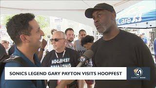 Sonics legend Gary Payton visits Hoopfest