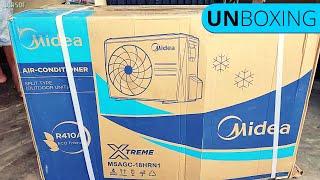 Midea Non Inverter Wall Mounted 1.5 ton AC Unboxing Xtreme Save series  Midea 1.5 Ton Split AC