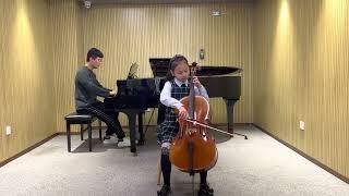 FIRST PRIZE WINNER 2022 Strings Competition - Group I Isabella Tan Age 8 NJ USA