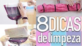 8 Dicas de limpeza  Life Hacks para a Casa