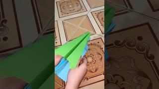 Paper airplane #thuongthuu #diy #challenge #thuthach #shorts