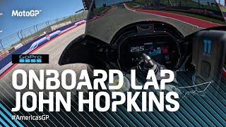 Rodeoing the Americas ️  GoPro lap with John Hopkins - 2024 #AmericasGP