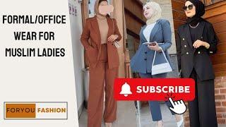 FormalOffice Wear For Muslim Ladies modest wear  corporate outfit for muslimahs