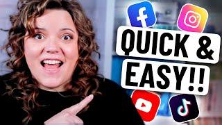 Create Social Media Videos Quick & Easy