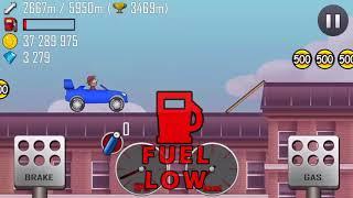 Hill Climb Racing Rally Car Rooftops 4533m