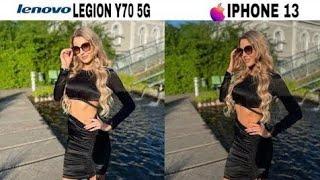 Lenovo Legion Y70 5G VS iPhone 13 Camera Test Comparison