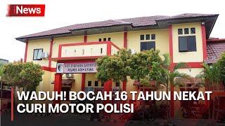 Detik-Detik Penangkapan Remaja 16 Tahun di Aceh Nekat Curi Motor Anggota Polisi