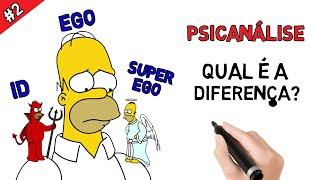 PSICANÁLISE - Uma Explicação Simples e Rápida Sobre ID EGO e SUPEREGO