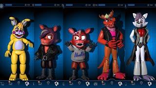 Ace Squirrel and Friends FNAF AR Workshop Animations