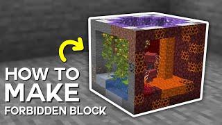 Minecraft Immersive Portals Mod  The Forbidden Block Tutorial