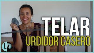 Telar María Urdidor Casero. Urdimbre Telares paso a paso. Tutorial Telar. Lana Wolle