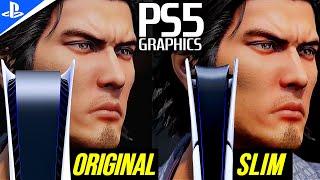 PS5 vs PS5 SLIM GRAPHICS COMPARISON PS5 Slim A Compact Powerhouse with Superior Graphics.