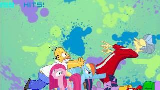 MUGEN - MLP VS THE SIMPONS