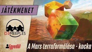 EGYSZEMÉLYES JÁTÉK A MARS TERRAFORMÁLÁSA - KOCKAJÁTÉK