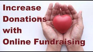 Help For Nonprofits -Increase donations with online fundraising