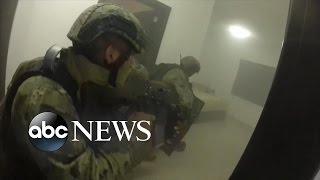 El Chapo  GoPro Helmet POV Footage of Raid Capturing Joaquin Guzman