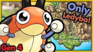 HARDEST CHALLENGE ► Can I Beat Pokemon Heart Gold with ONLY Ledyba?  Pokemon Challenges