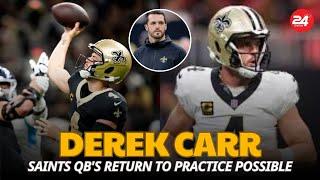 Derek Carr Injury Update Saints QBs Return to Practice Possible Ahead of Week 8