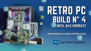 Sockel 423 Pentium 4 Retro PC Build - Der Pentium 4 muss unters Volk  #RetroBastelei 4.1 2024