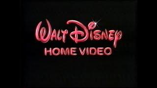 Walt Disney Home Video logo High tone variant 1993