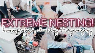 PREGNANT & NESTING CLEANING MOTIVATION  CLEAN DECLUTTER & ORGANIZE 2022  DAYS OF SPEED CLEANING