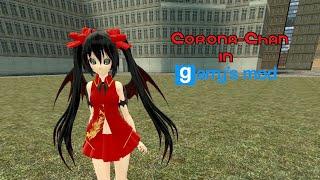 Corona-Chan in GMOD Showcase