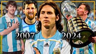 LAS 7 COPAS AMERICAS DE LIONEL MESSI