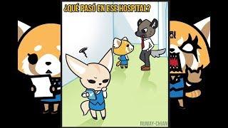 cómic de aggretsuko en español  Aggretsuko comic Hospital en español