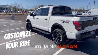 GIVE YOUR NEW 2021 NISSAN TITAN SOME CHARACTER AND AD SET OF CUSOTM WHEELS