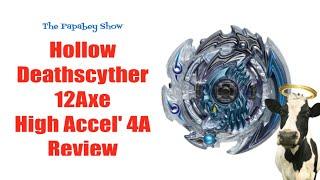 Hollow Deathscyther 12Axe High Accel 4A Review - Beyblade Burst Sparking Superking ベイブレードバーストスパーキング