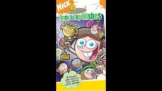 Opening To The Fairly OddParents Timmys Top Wishes 2005 VHS - Reversed