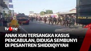 Sembunyi di Ponpes Polisi Kepung Pesantren Shiddiqiyyah untuk Jemput Paksa MSAT  Kabar Siang tvOne