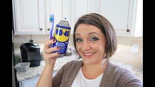 How to remove oil stains from your clothes using WD-40  DIY