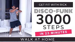 3000 Steps  Disco funk 70s 80s  Fun Walking Workout  Daily Workout At Home