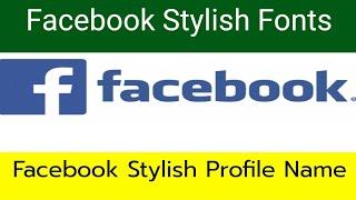 Facebook Stylish Name Generator  Stylish Facebook Profile Name