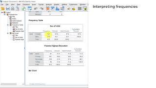 Learn SPSS data analysis interpretation and APA reporting for beginners in 7 minutes