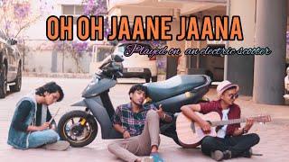 Oh Oh Jaane Jaana Played On An Electric Scooter  Cover  Salman Khan  THE 9TEEN