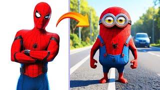 Avengers But Minions Vengers All Characters Marvel & DC 2024