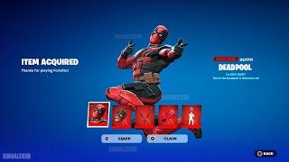 How To Get Deadpool Skin FREE Fortnite Unlocked LEGO Deadpool Style Deadpool X Wolverine
