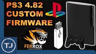 PS3 4.82 Custom Firmware USB Ferrox Jailbreak NORNAND FAT & SLIM 2017