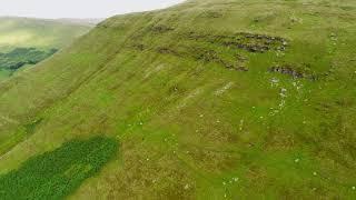 Brecon beacons by drone